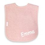 Slabje met naam - blush